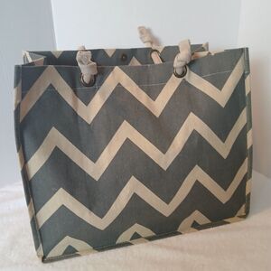 Chevron Beach Tote